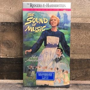 The Sound of Music Silver Anniversary Edition VHS 2-Tape Set Unopened/ Sealed